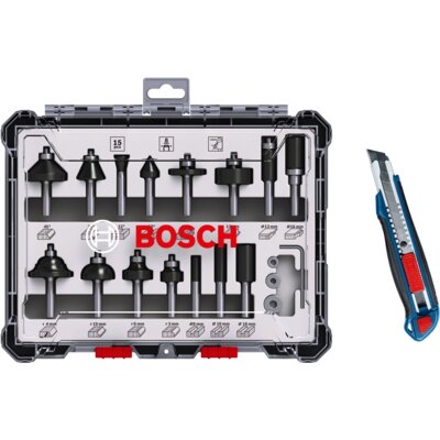 Zestaw frezów BOSCH 0615997653 (15 szt.)