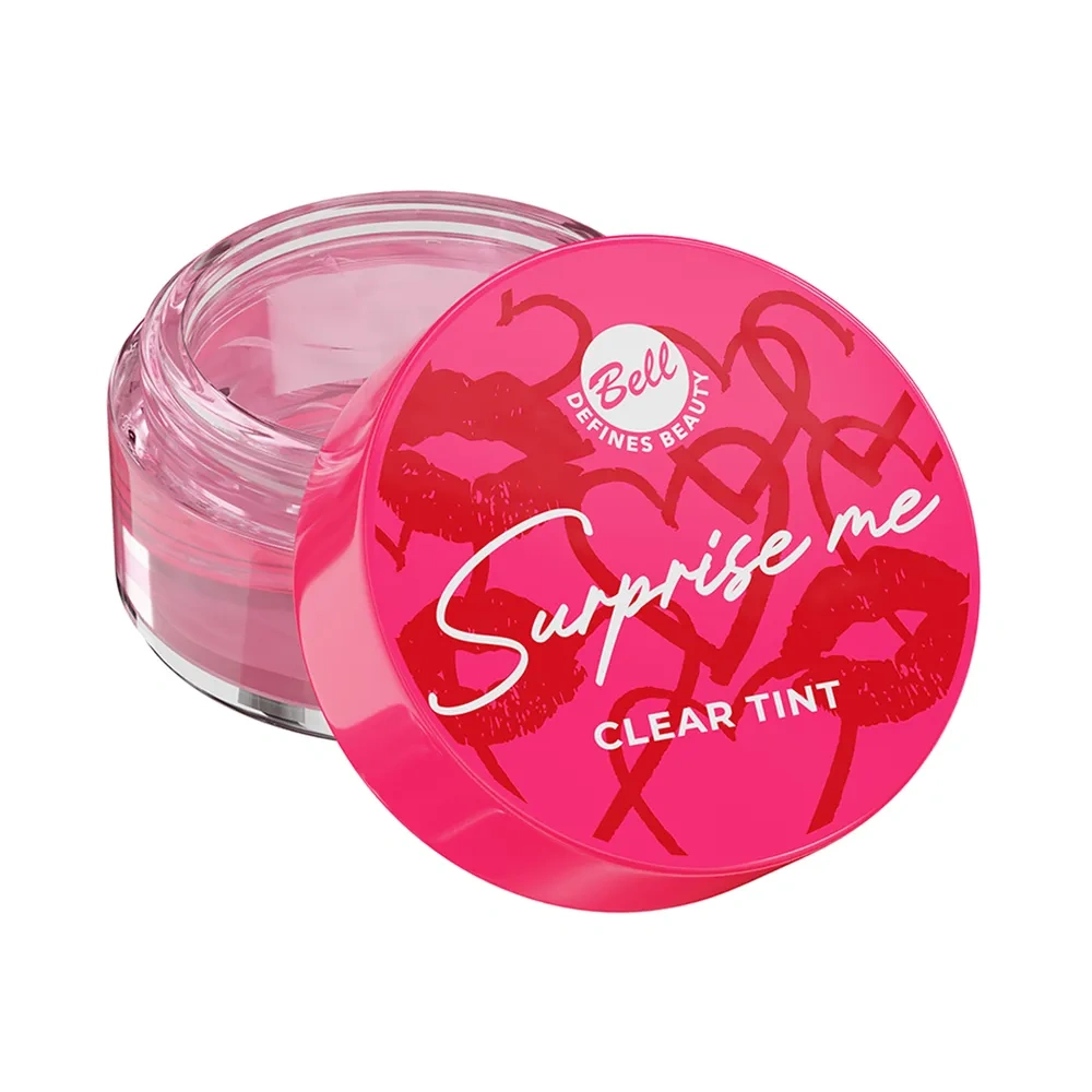 Bell Surprise Me Clear Tint transparentny tint do ust i policzków 01 Heartbeat 4,4 g
