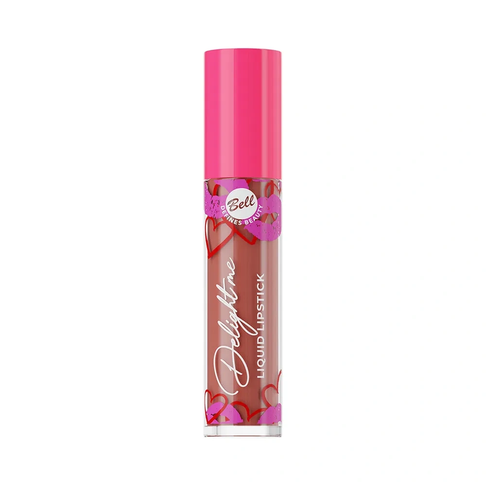 Bell Delight Me Liquid Lipstick matowa pomadka do ust 03 Mocha Kiss 4,25 g