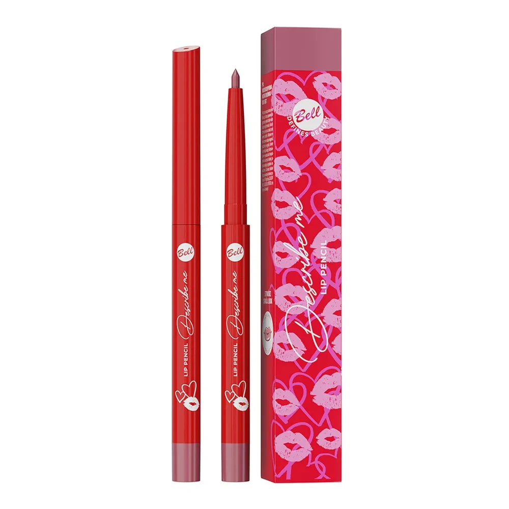 Bell Describe Me Lip Pencil wodoodporna konturówka do ust 01 Rosy Romance 0,2 g