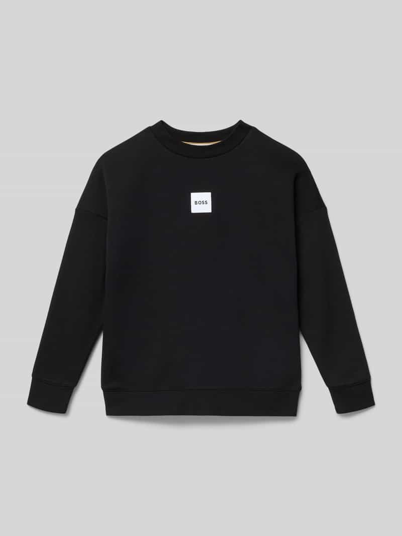 Bluza o kroju regular fit z mieszanki bawełny