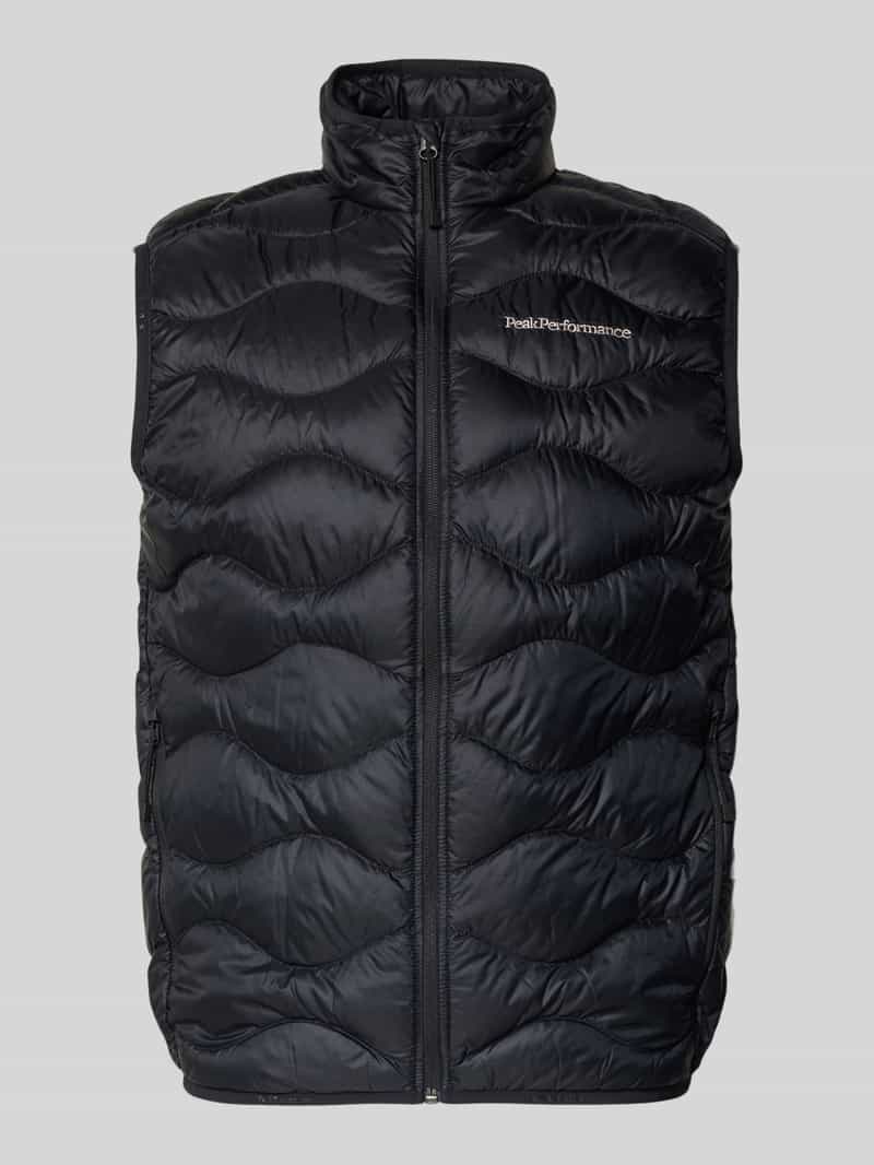 Kamizelka o kroju regular fit z czystej alcantary model ‘AZELDA’