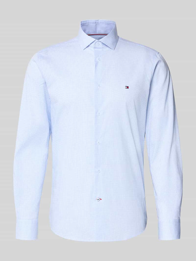 Koszula casualowa o kroju slim fit z mieszanki bawełny