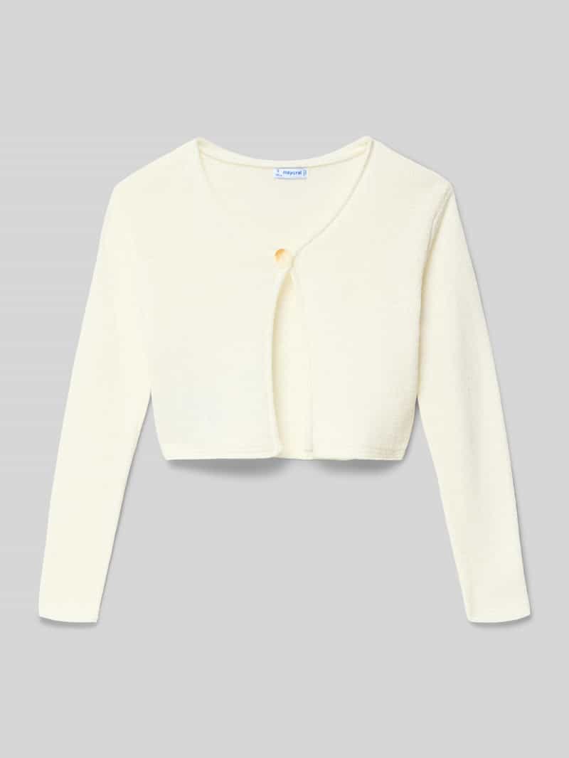 Kurtka o kroju regular fit z imitacji dzianiny