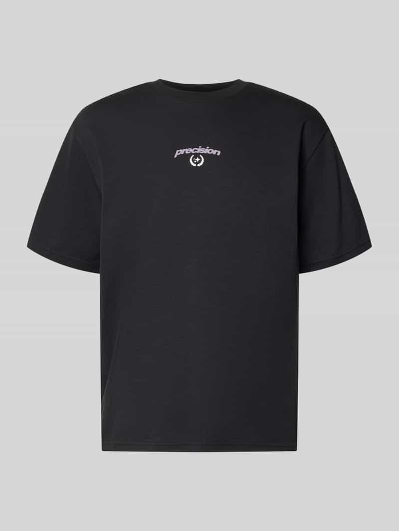 T-shirt o kroju regular fit z mieszanki bawełny model ‘CASPIAN’