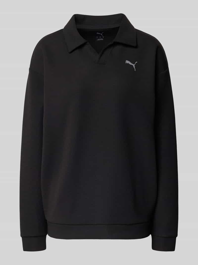Koszulka polo o kroju relaxed fit z dodatkiem lyocellu