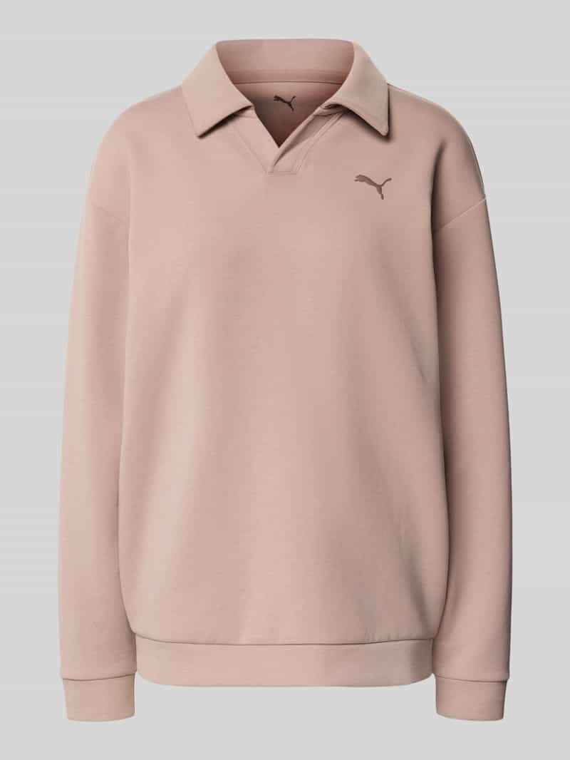 Koszulka polo o kroju relaxed fit z dodatkiem lyocellu