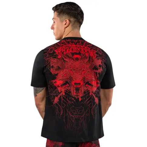 Venum T-shirt Koszulka Wolf Atak Black/Red