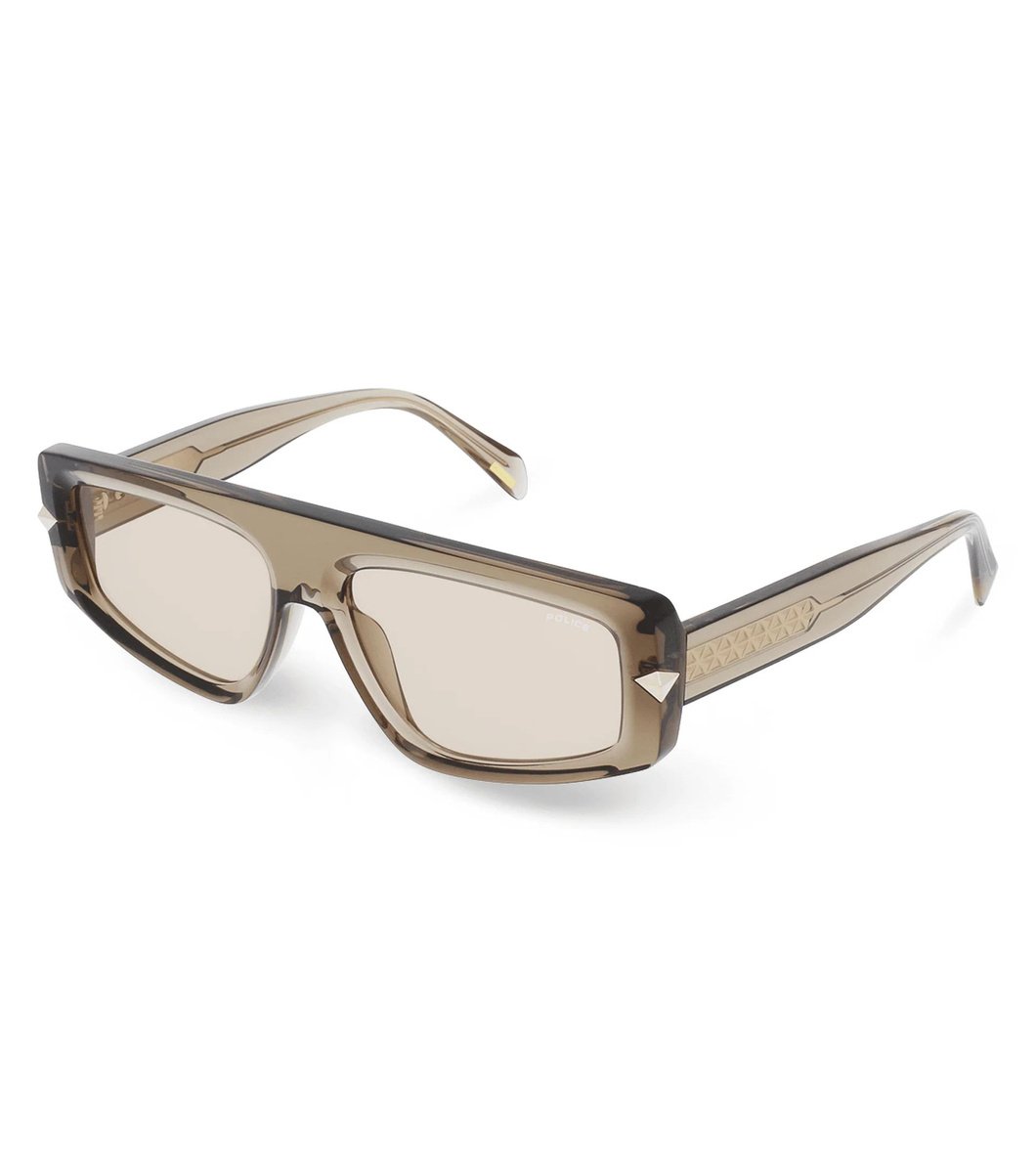 Okulary POLICE SPLF33-57092T. Okulary przeciwsłoneczne, Kolor brązowy. Kobieta.