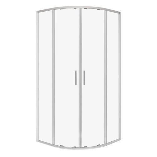 Novoterm Kabina prysznicowa półokrągła 80x80 RS Solid Kerra