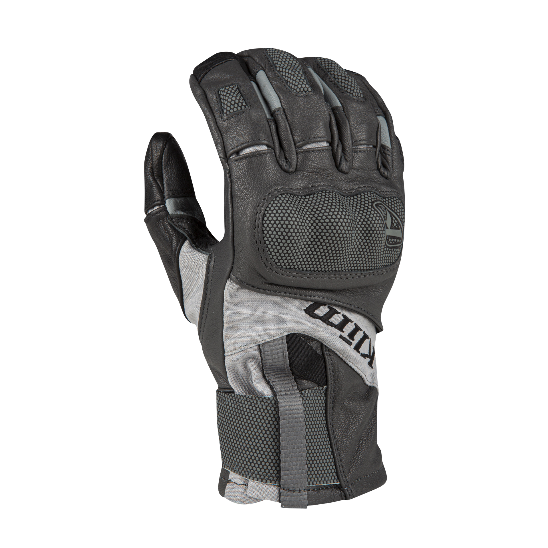 Rękawice Motocyklowe Klim Adventure GTX Krótkie SzaryXXXL