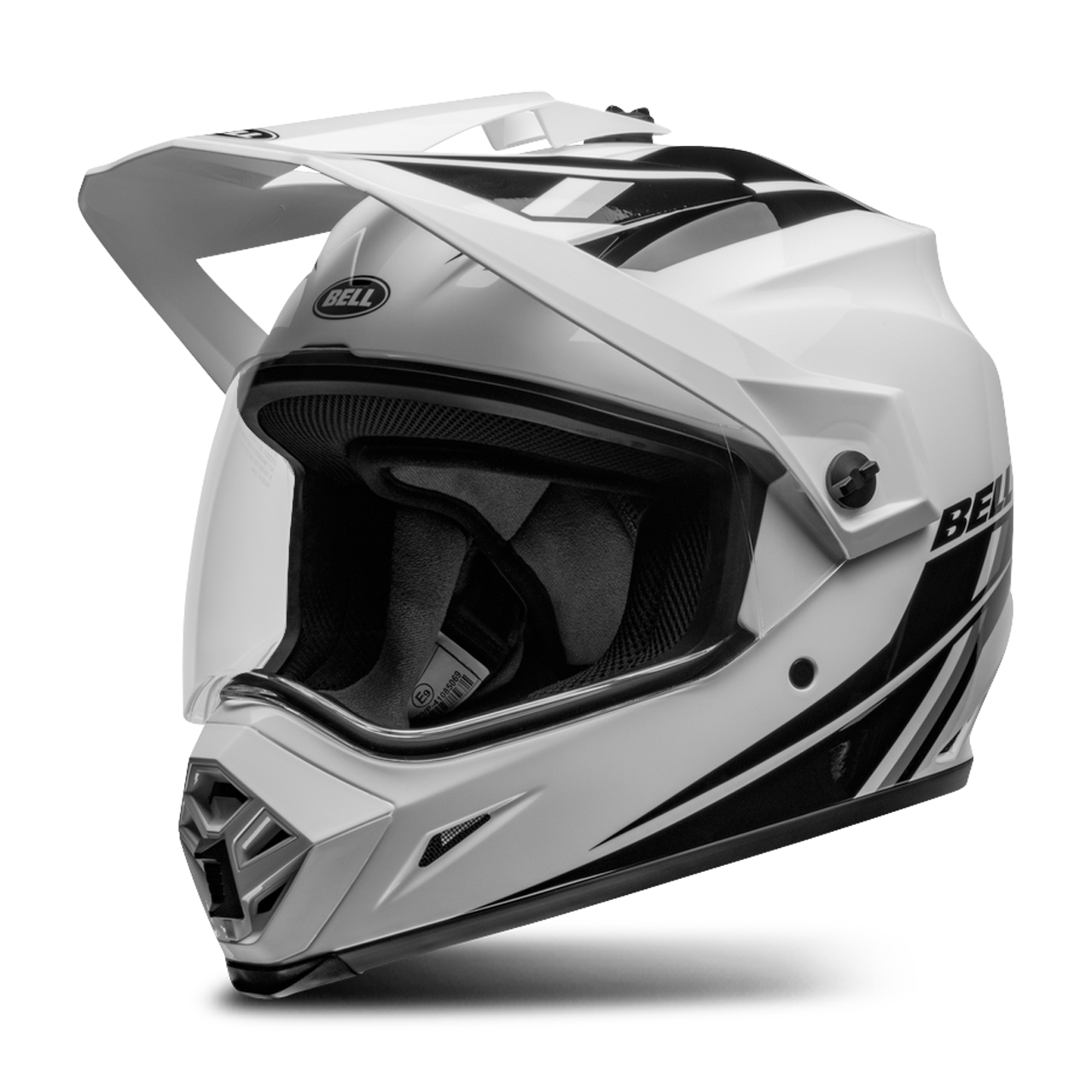 Kask Adventure Bell Ps Mx-9 Adv Mips® Czarny/Złamany BiałyXL