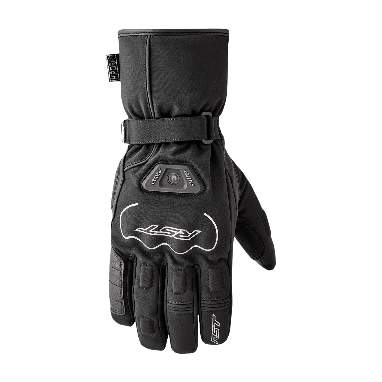 Rękawice motocyklowe RST Aximo podgrzewane CE CzarnyM