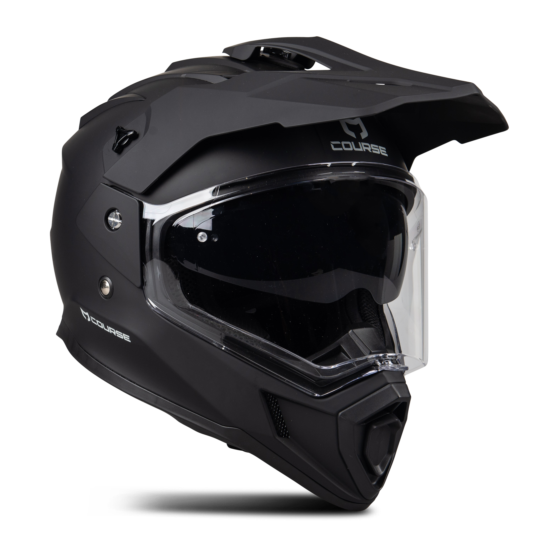 Kask Adventure Course Drift Matowy CzarnyS