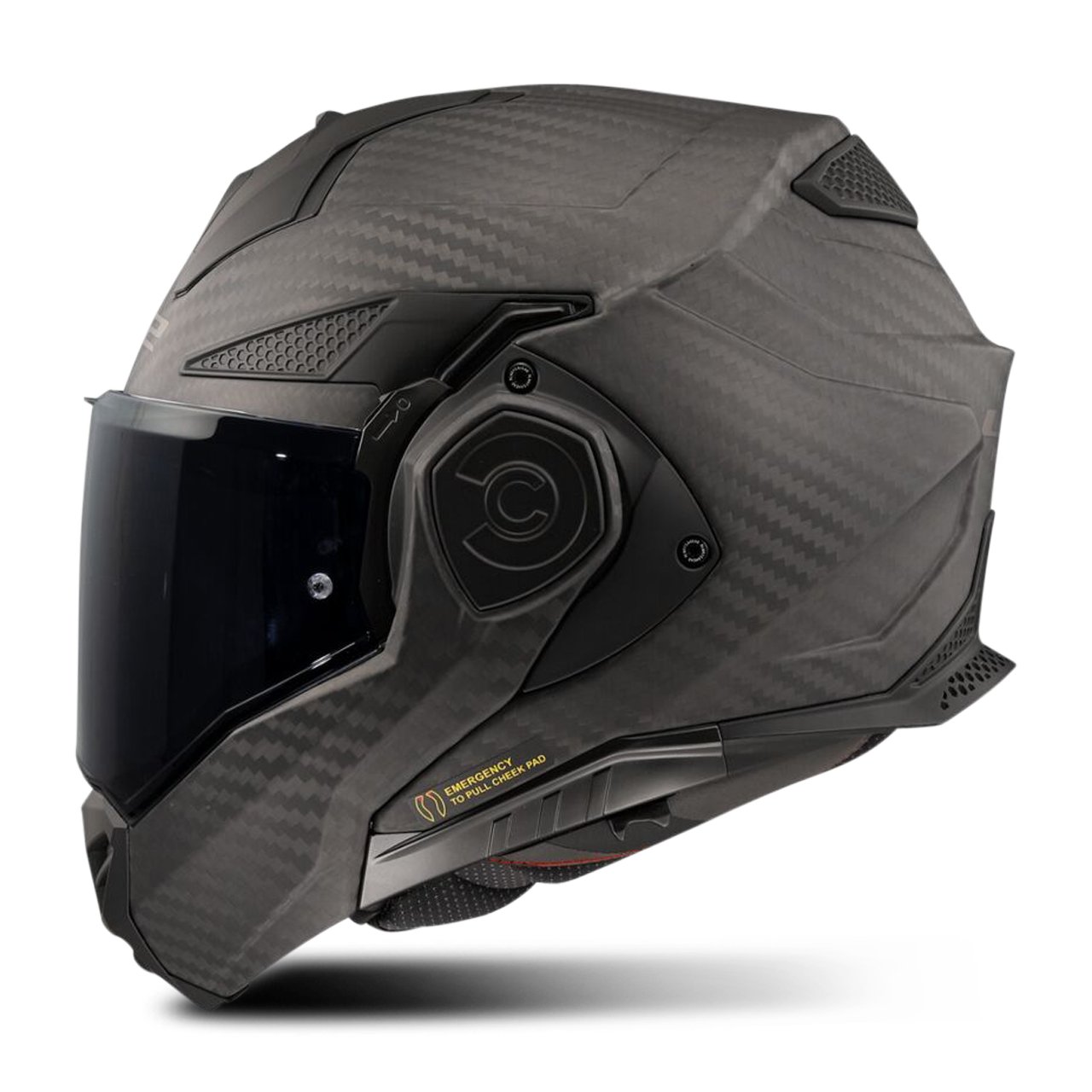 Kask Szczękowy LS2 FF901 ADVANT X Carbon Matowy CarbonXS