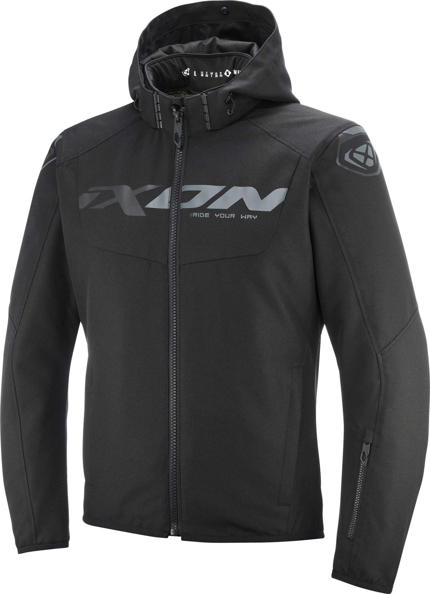Kurtka Motocyklowa Ixon Fierce WP CzarnyXXL