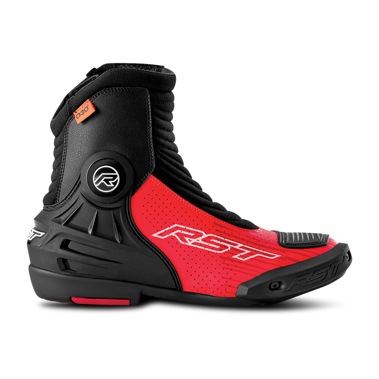Buty Motocyklowe RST Tractech Evo Short D30 Neonowy Czerwony44