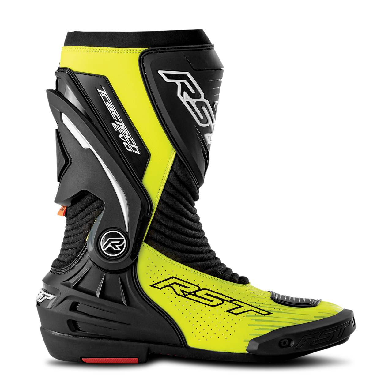 Buty Motocyklowe RST Tractech Evo D30 Neonowy Żółty44