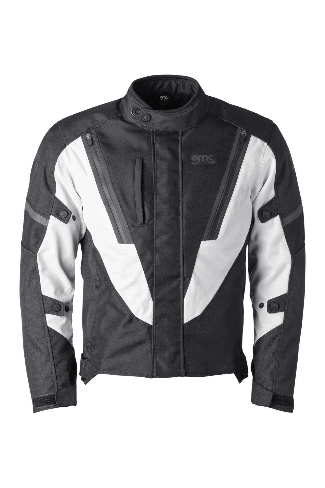 Kurtka Motocyklowa GMS Avon WP Czarny/Złamany BiałyM