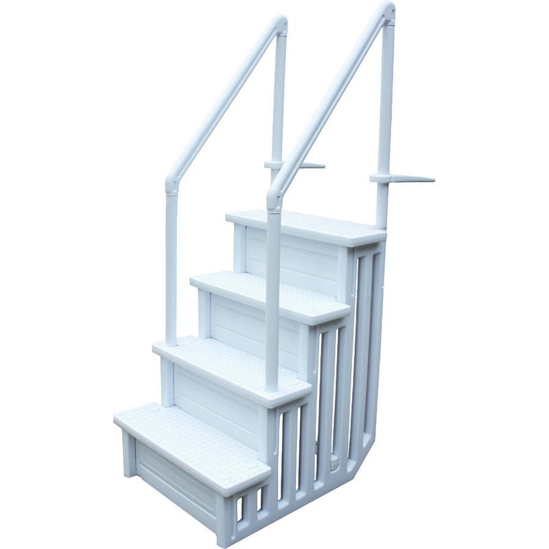 Proste schodki do basenu