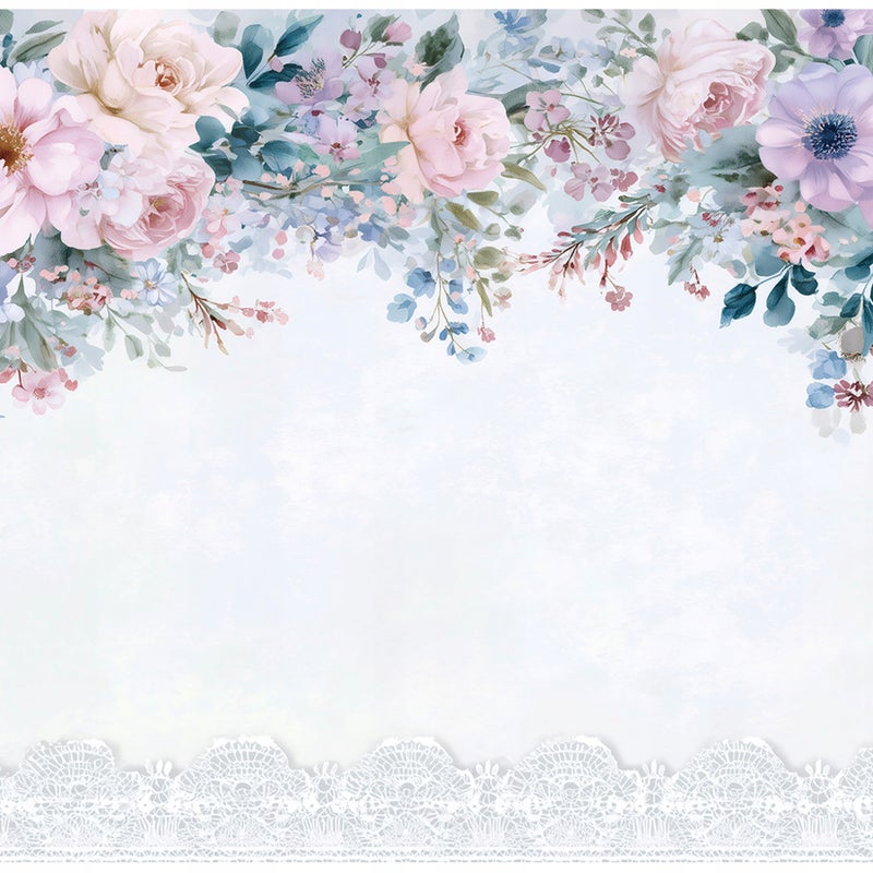 Fototapeta Kwiaty Wiszące Róże 400x280 cm Tapeta Do Sypialni Salonu Kuchni Na Flizelinie