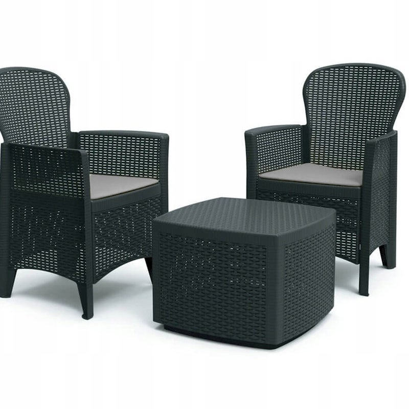 Zestaw ogrodowy Tree Folia 2 fotele i stolik kawowy