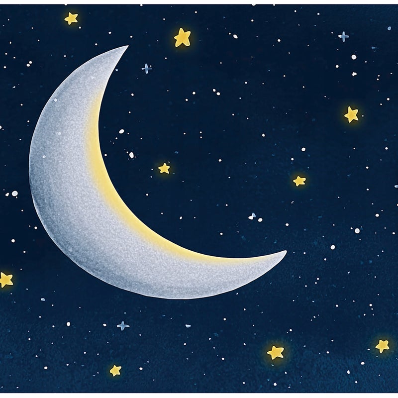 Fototapeta Dla Dzieci Księżyc Gwiazdy 250x175 cm Tapeta Do Pokoju Dziecęcego Na Flizelinie