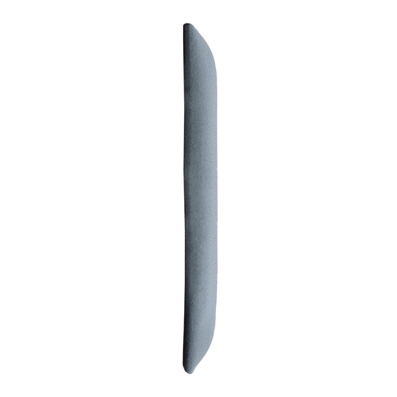 Panel tapicerowany 60x30 cm Slim prostokątny jasnoszary RI80