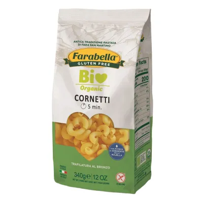 Farabella Makaron (kukurydziano-ryżowy) kolanka 340 g Bio - makaron