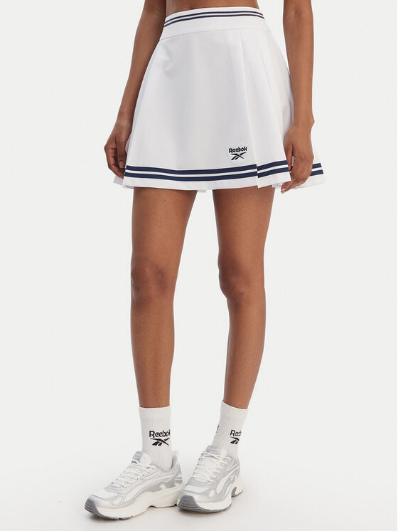 Reebok Spódnica mini Marta RK25491CCW Biały Regular Fit