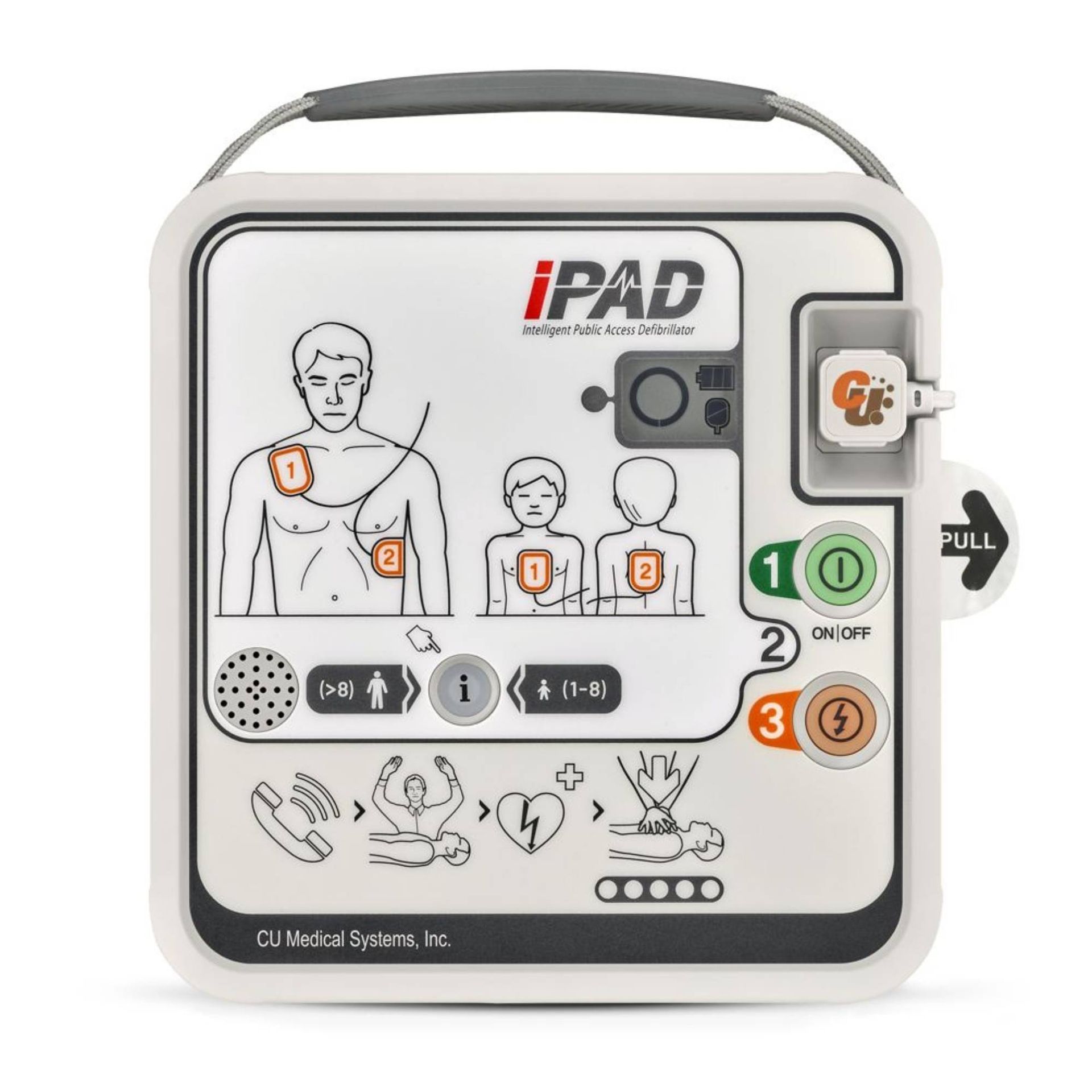 CU Medical Defibrylator AED iPAD SPR