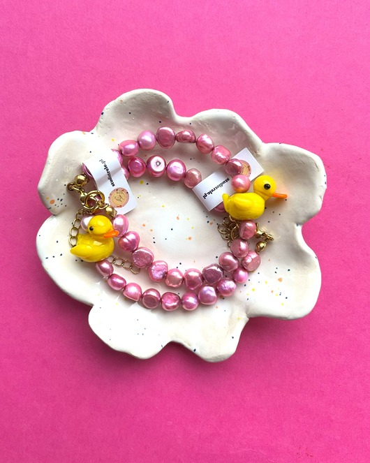 Bransoletka Perła Barokowa&Kaczuszka