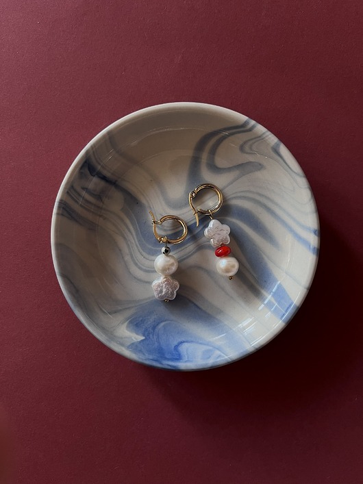 Kolczyki Perła&Koral