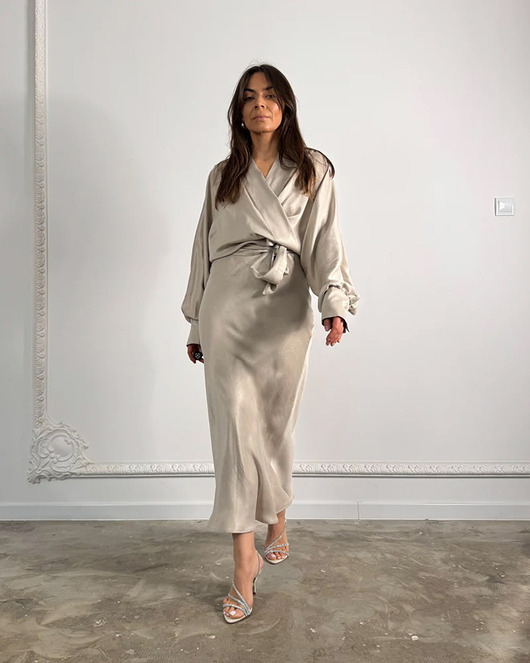 Koszula Be Bold bossy premium beige