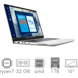 Dell Pro 16 PC16255 Ryzen AI 7 Pro 350 32GB 1TB SSD 16