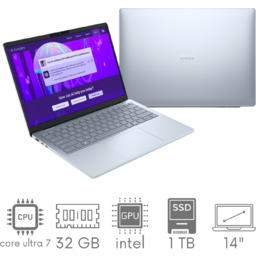 Dell 14 Plus DB14250 Ultra 7 258V 32GB 1TB SSD 14,0