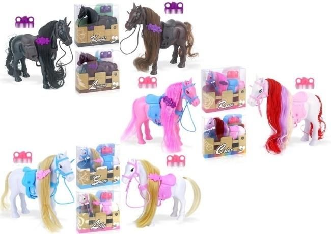 Konik z grzebieniem - figurka