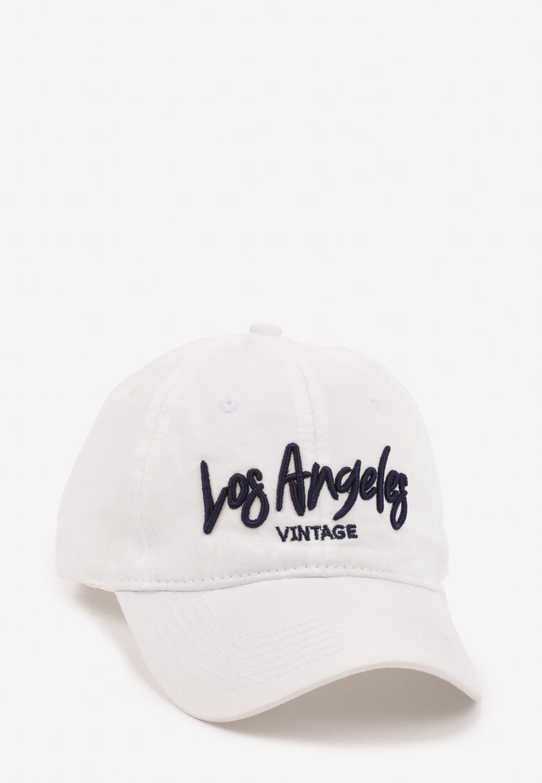 Biała Regulowana Czapka z Daszkiem z Bawełny Lorzedia