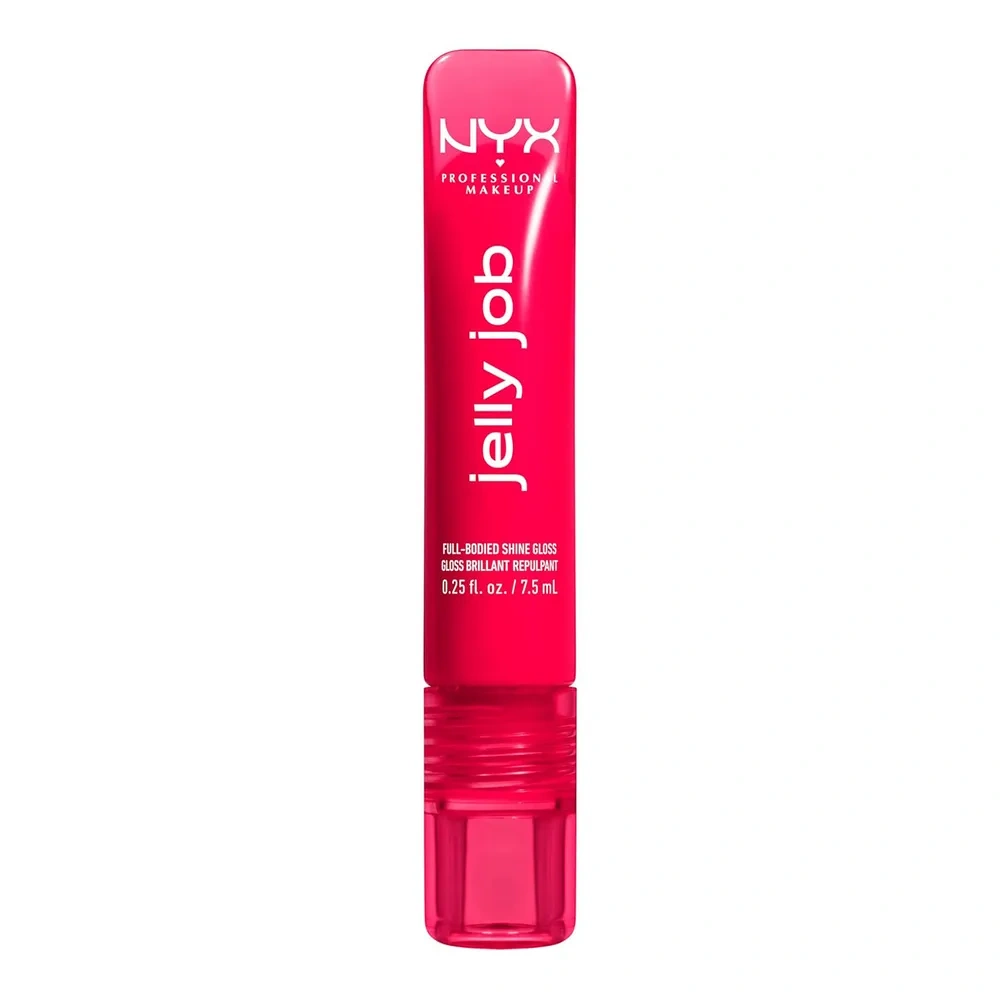 NYX Professional Makeup Jelly Job błyszczyk do ust o szklanym połysku 14 Cherry Jelly 7,5 ml