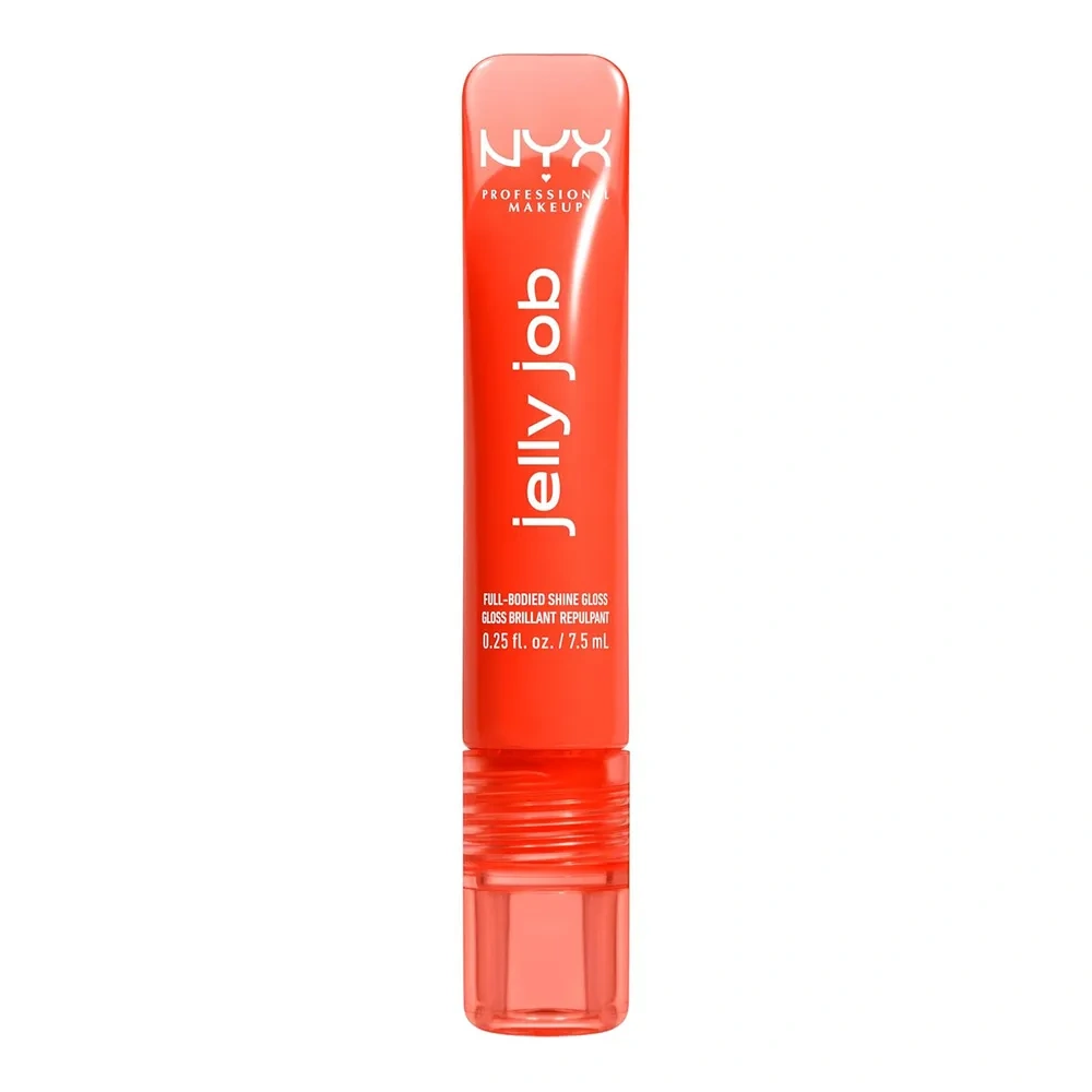 NYX Professional Makeup Jelly Job błyszczyk do ust o szklanym połysku 13 Orange Ya Jelly 7,5 ml