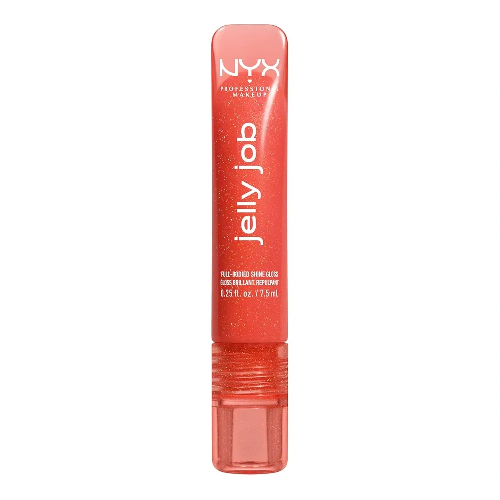 NYX Professional Makeup Jelly Job błyszczyk do ust o szklanym połysku 12 Jelly Sqeeze 7,5 ml