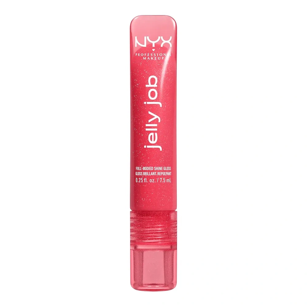 NYX Professional Makeup Jelly Job błyszczyk do ust o szklanym połysku 08 Jelly Kiss'd 7,5 ml