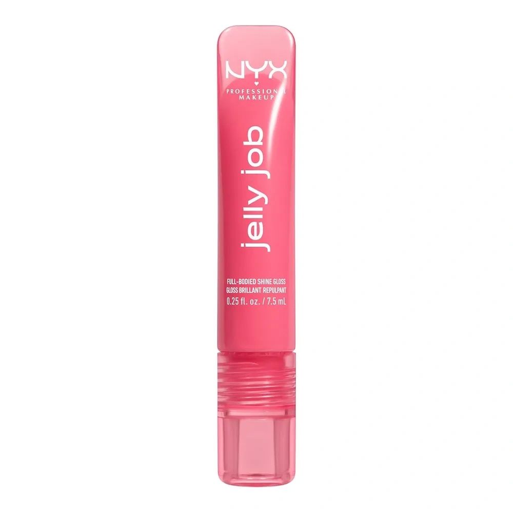NYX Professional Makeup Jelly Job błyszczyk do ust o szklanym połysku 07 Jelly Blushin 7,5 ml