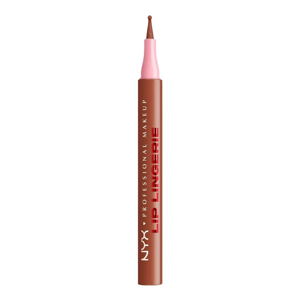 NYX Professional Makeup Lip Lingerie wodoodporna konturówka do ust z tintem 02 Naughty Nude 1 ml