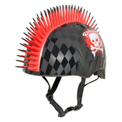 RASKULLZ Skull Hawk Czarno-czerwony dla Dzieci ( S)