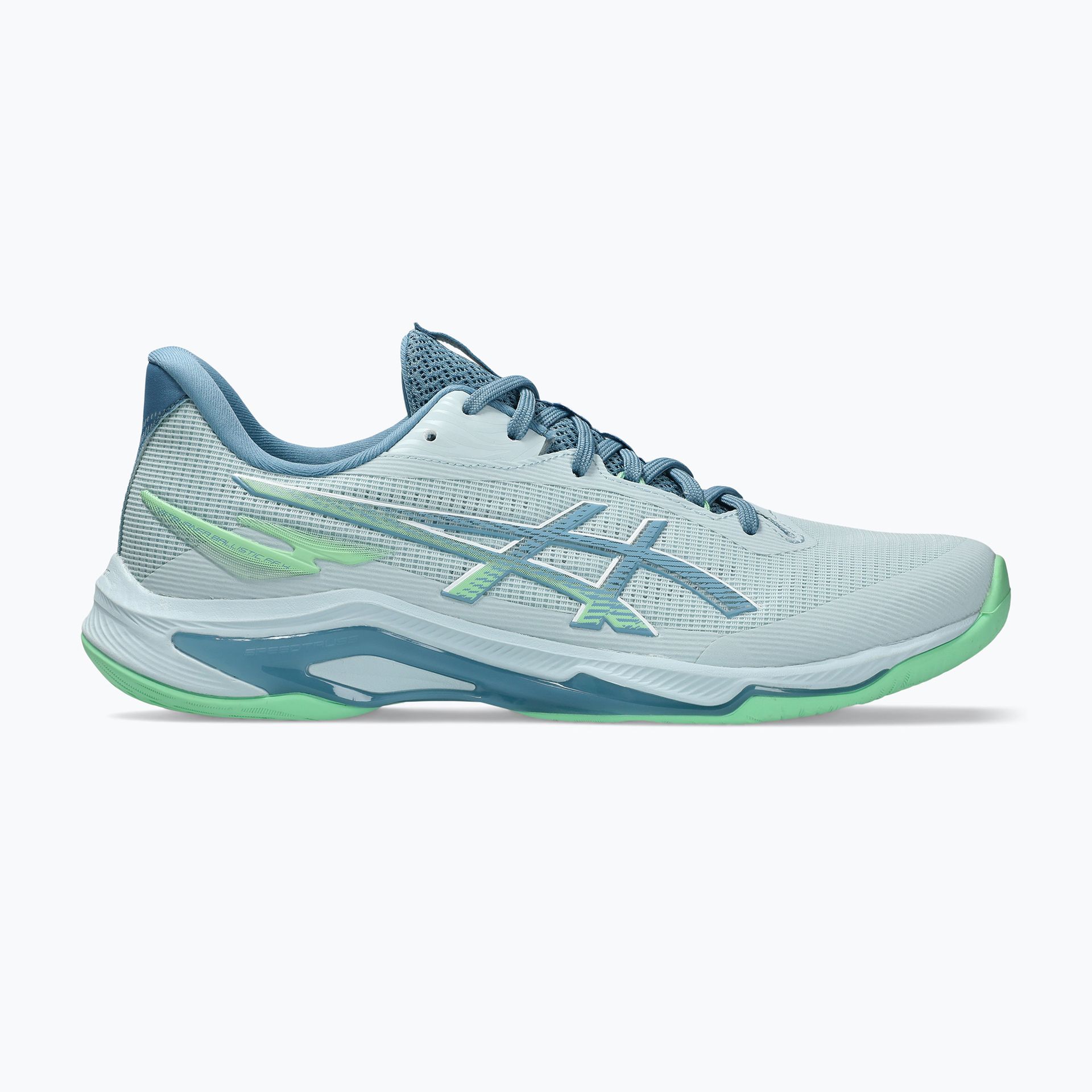 Buty do siatkówki męskie ASICS Netburner Ballistic FF 4 cool grey/saba blue WYSYŁKA W 24H 30 DNI NA ZWROT