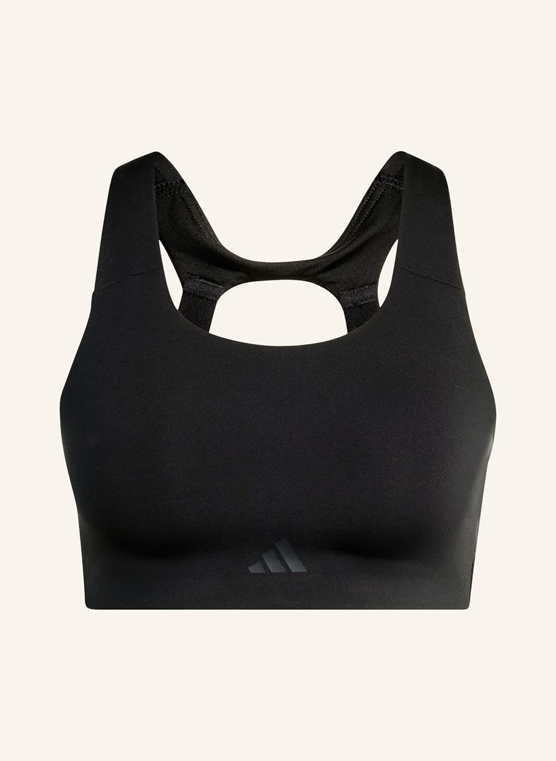 Adidas Biustonosz Sportowy Optime Power schwarz