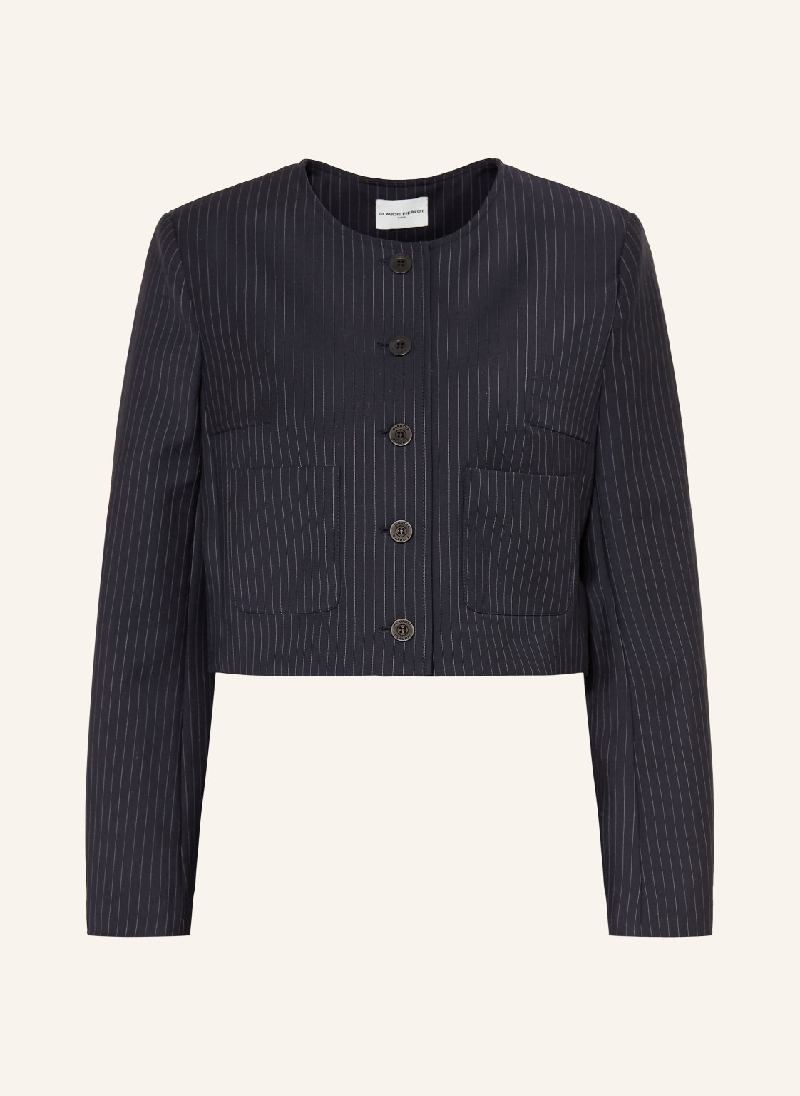 Claudie Pierlot Kurtka Z Klapami blau