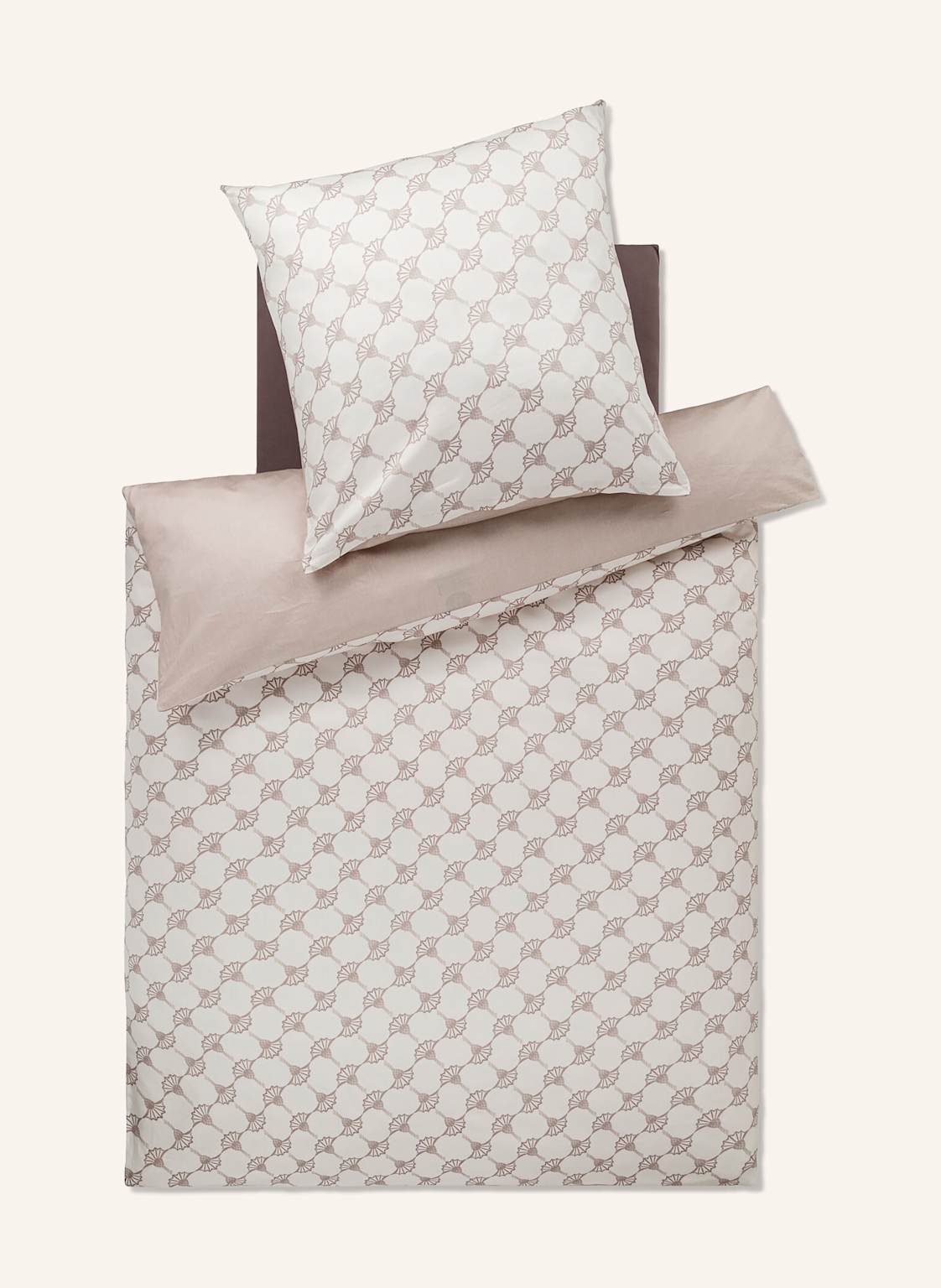 Joop! Pościel Cornflower Double Model Dwustronny beige