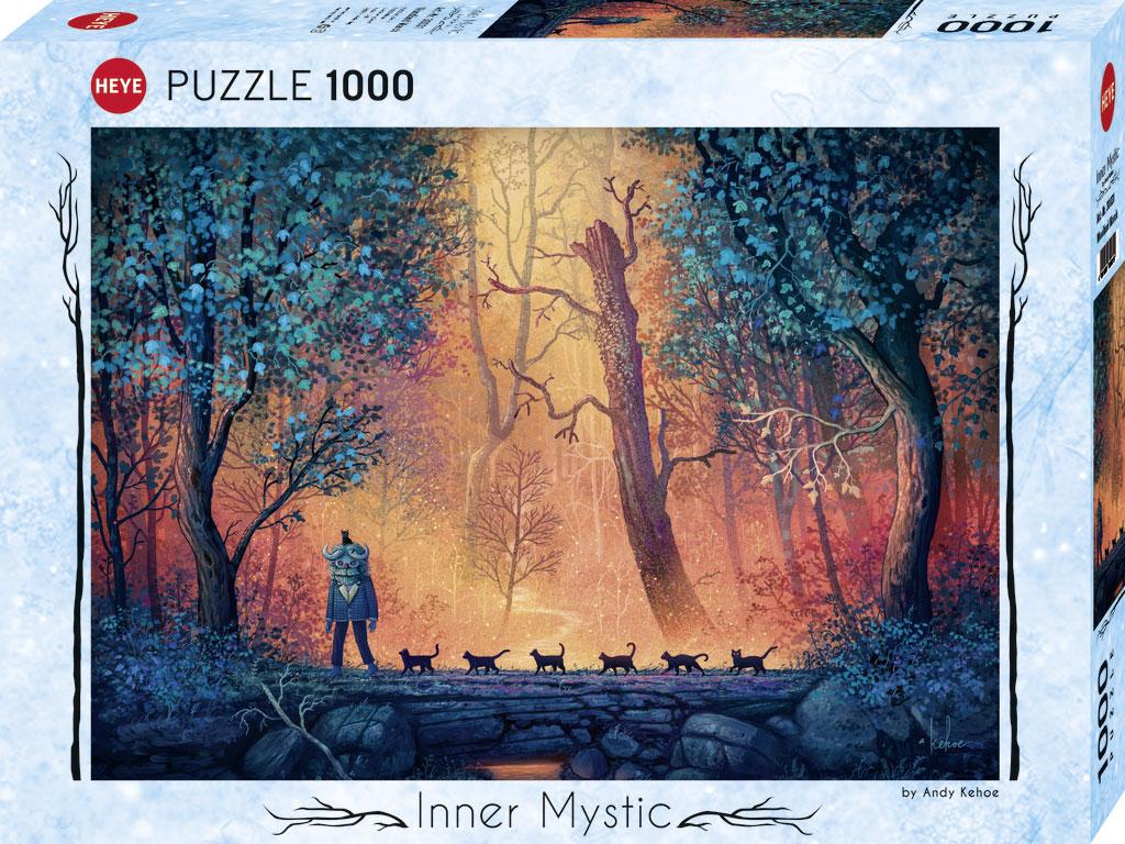 Puzzle 1000 el. Mistyczny świat, Marsz przez las, Andy Kehoe Heye - puzzle